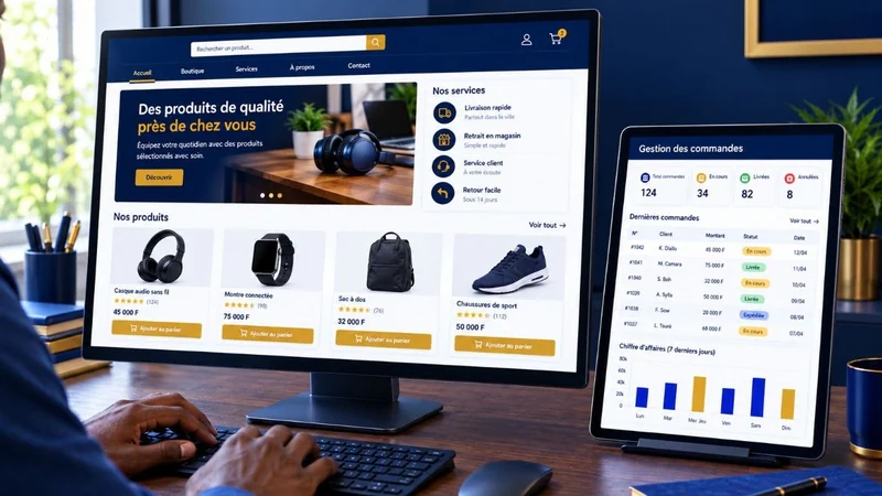 Refonte digitale pour un commerce premium